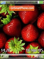 Strawberrys tema screenshot