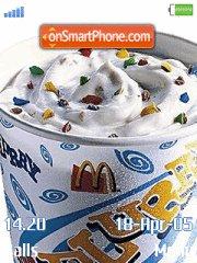 Скриншот темы Mc Donalds Mc Flurry