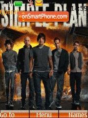 Скриншот темы Simple Plan