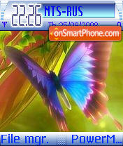 Butterfly 136 theme screenshot