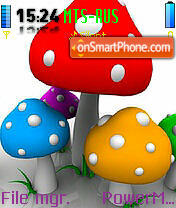 Fungi tema screenshot