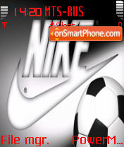 Nike tema screenshot