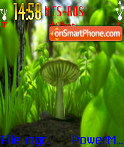 Green tema screenshot