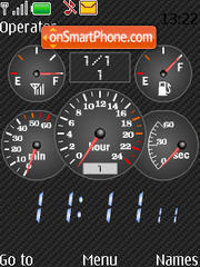 Speedometr tema screenshot