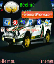 Lancia Stratos theme screenshot