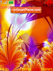 Exotic Flower theme screenshot