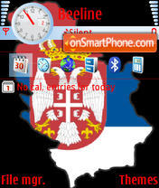 Serbia theme screenshot