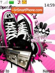 Pinky All star tema screenshot