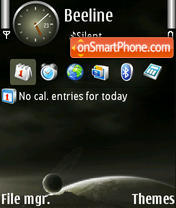 Darkplanet Theme-Screenshot