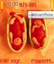 Anne Geddes Melonbabies Theme-Screenshot