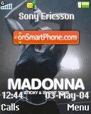 Скриншот темы Madonna 09