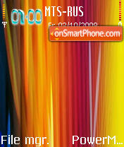 Colorfull tema screenshot