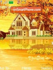 Capture d'écran Autumn and House thème