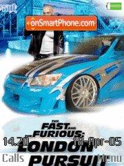 Capture d'écran The Fast And The Furious 4: London Pursuit thème
