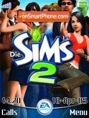 Скриншот темы The Sims2