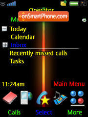 Xperia theme screenshot