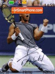 Скриншот темы Rafael Nadal 01