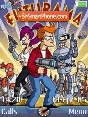 Скриншот темы Futurama