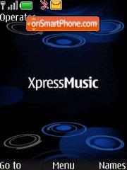 Nokia XpressMusic theme screenshot