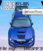 Capture d'écran Subaru Impreza WRC thème