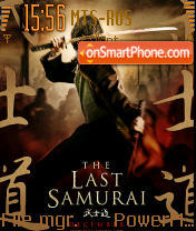 The Last Samurai 01 es el tema de pantalla