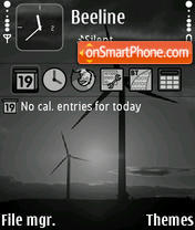 Allnature yI tema screenshot