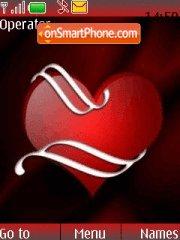 Love Red tema screenshot