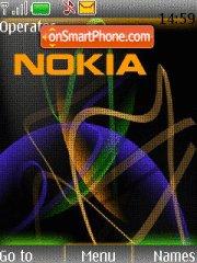 Colourful Nokia tema screenshot