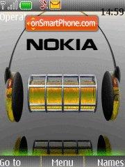 Скриншот темы Nokia Headphone