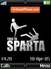 Capture d'écran Sparta 01 thème