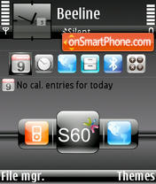S60 es el tema de pantalla