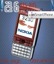 Скриншот темы Theme Nokia 3230r