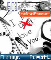 I Love You 14 tema screenshot