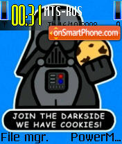 Darkside theme screenshot