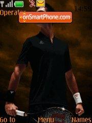 Novak Djokovic theme screenshot