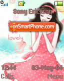 Shy Girl tema screenshot