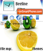 Fruits 03 theme screenshot