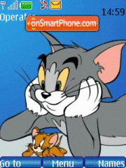 Tom $ jerry animated es el tema de pantalla