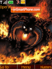 Dragon Animated tema screenshot