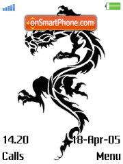 Скриншот темы Dragon Black