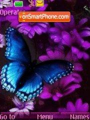 Flowers $ butterfly theme screenshot
