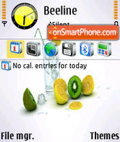 Coctel drobs v2 tema screenshot