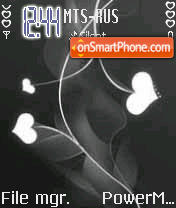 Heart tema screenshot