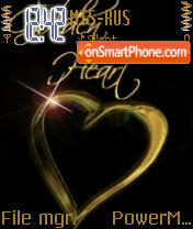 Heart tema screenshot