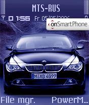 BMW 645 theme screenshot