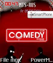 Comedy Club tema screenshot