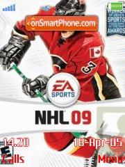 Nhl 09 V1 theme screenshot