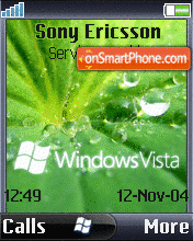 Vista Animated 01 tema screenshot