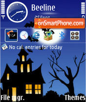 Halloween 05 tema screenshot