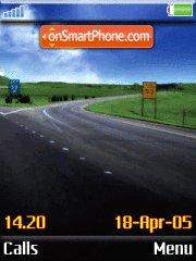 Скриншот темы On The Road